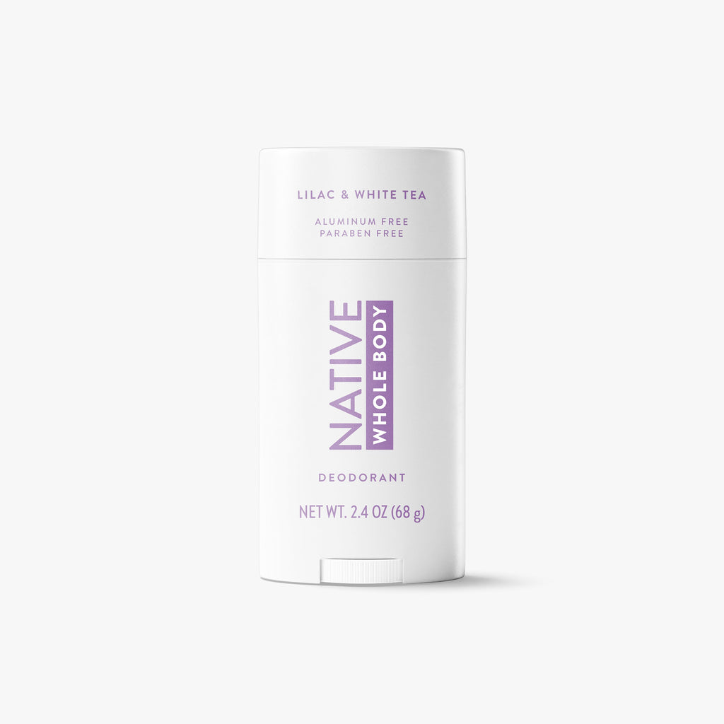 Whole Body Deodorant Stick Classic Lilac and White Tea 2.4oz Daily Routine