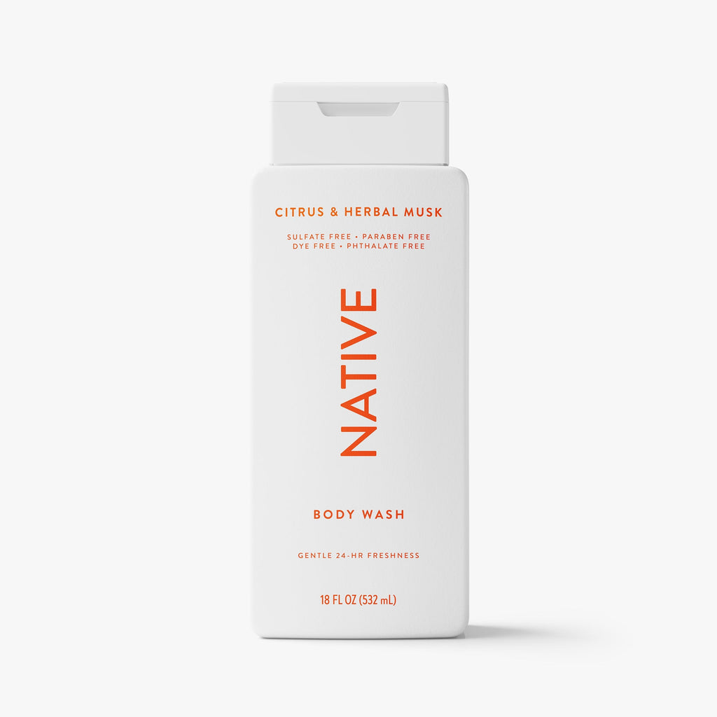Body Wash Classic Citrus and Herbal Musk 18oz Daily Routine