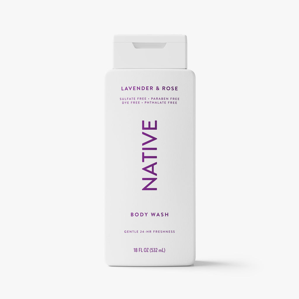Body Wash Classic Lavender and Rose 18oz Daily Routine