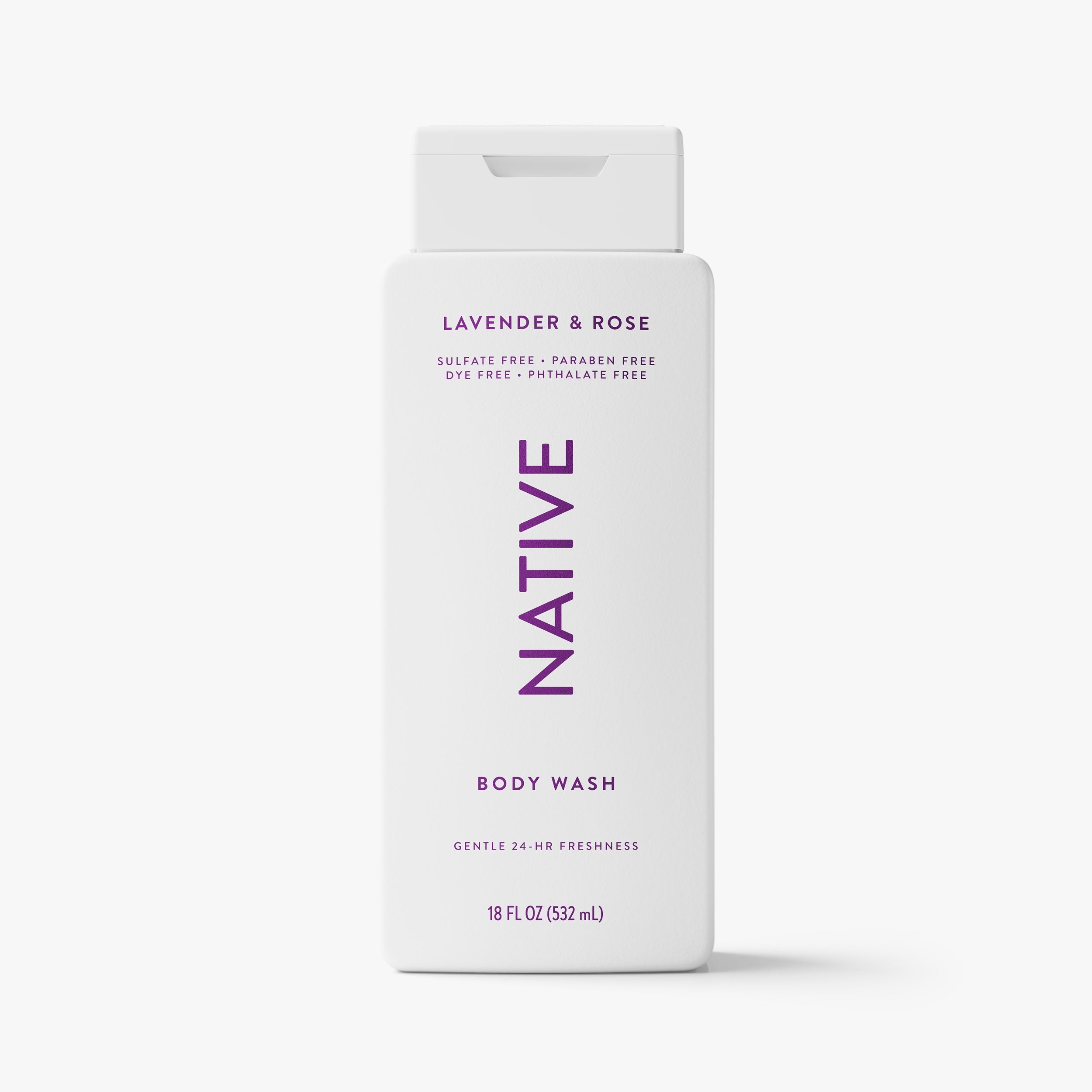 Body Wash Classic Lavender and Rose 18oz Daily Routine