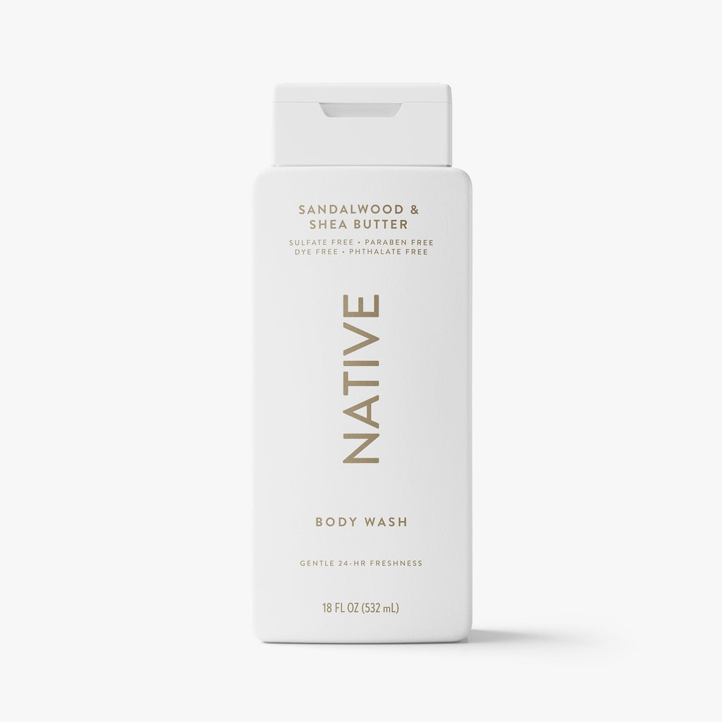 Body Wash Classic Sandalwood and Shea Butter 18oz Daily Routine