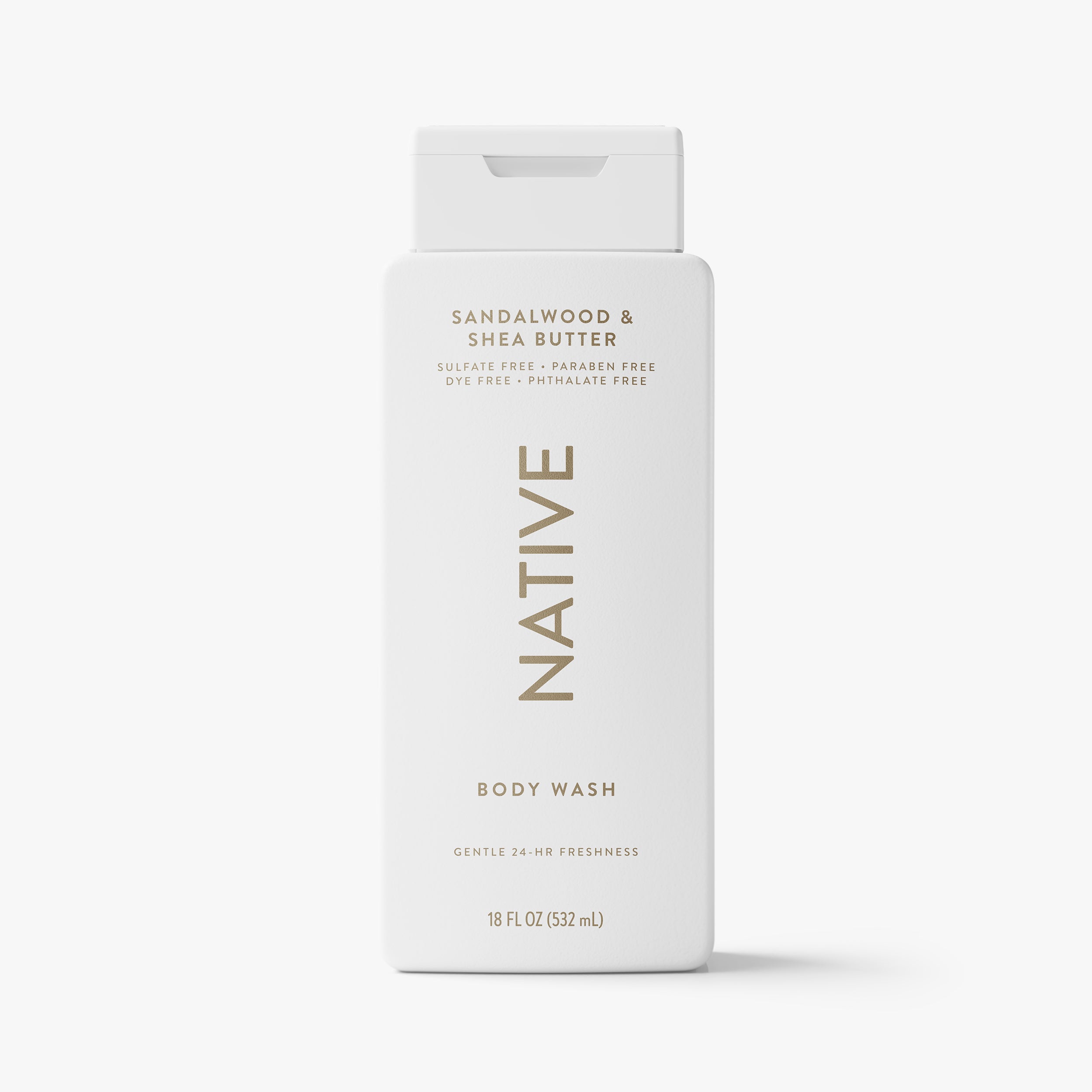 Body Wash Classic Sandalwood and Shea Butter 18oz Daily Routine