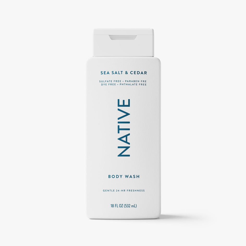 Body Wash Classic Sea Salt and Cedar 18oz Daily Routine