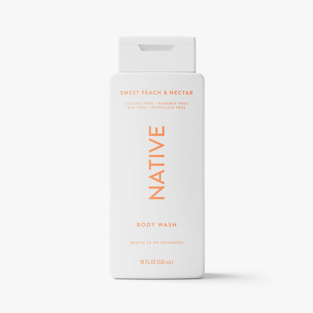 Body Wash Classic Sweet Peach and Nectar 18oz Daily Routine