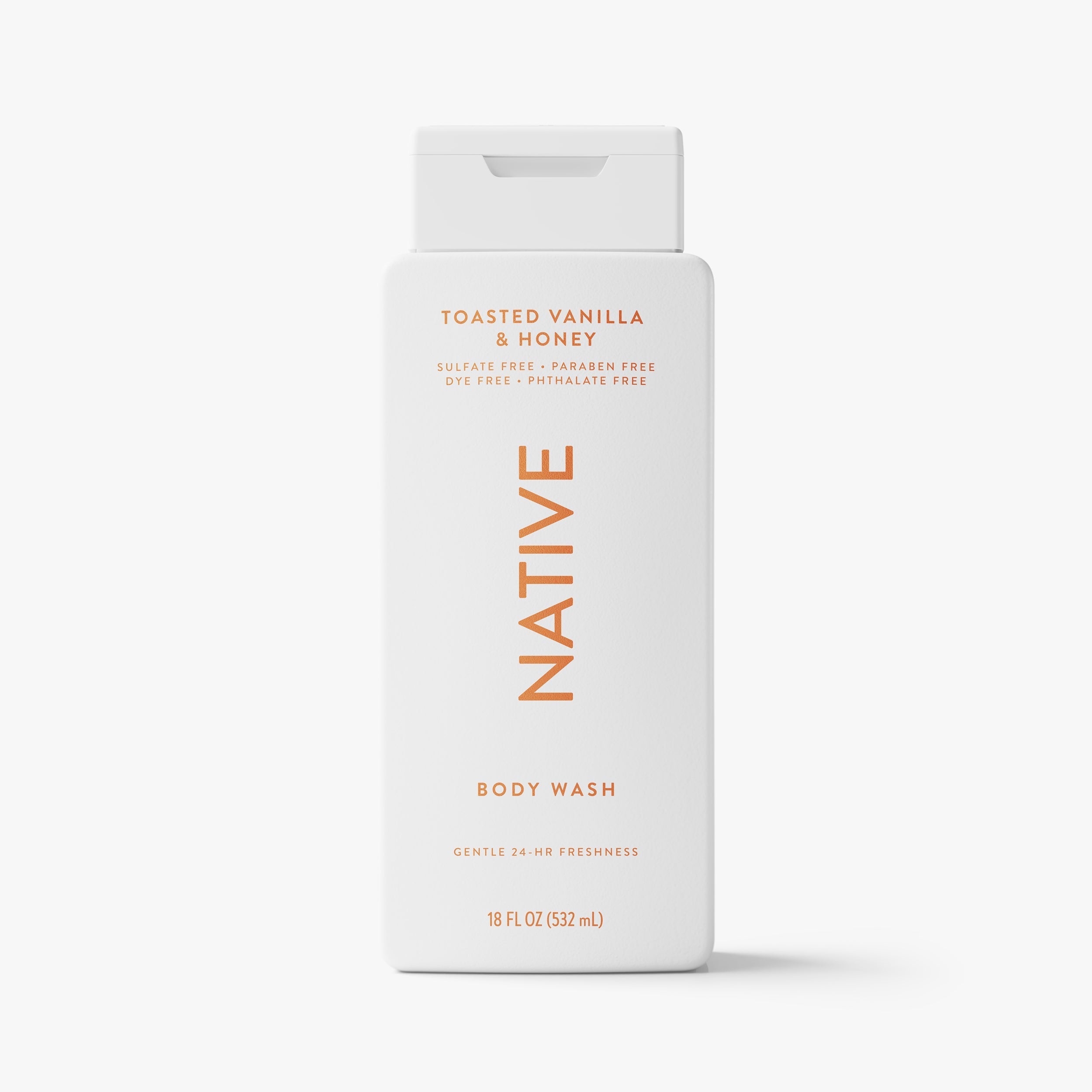 Body Wash Classic Toasted Vanilla and Honey 18oz Daily Routine