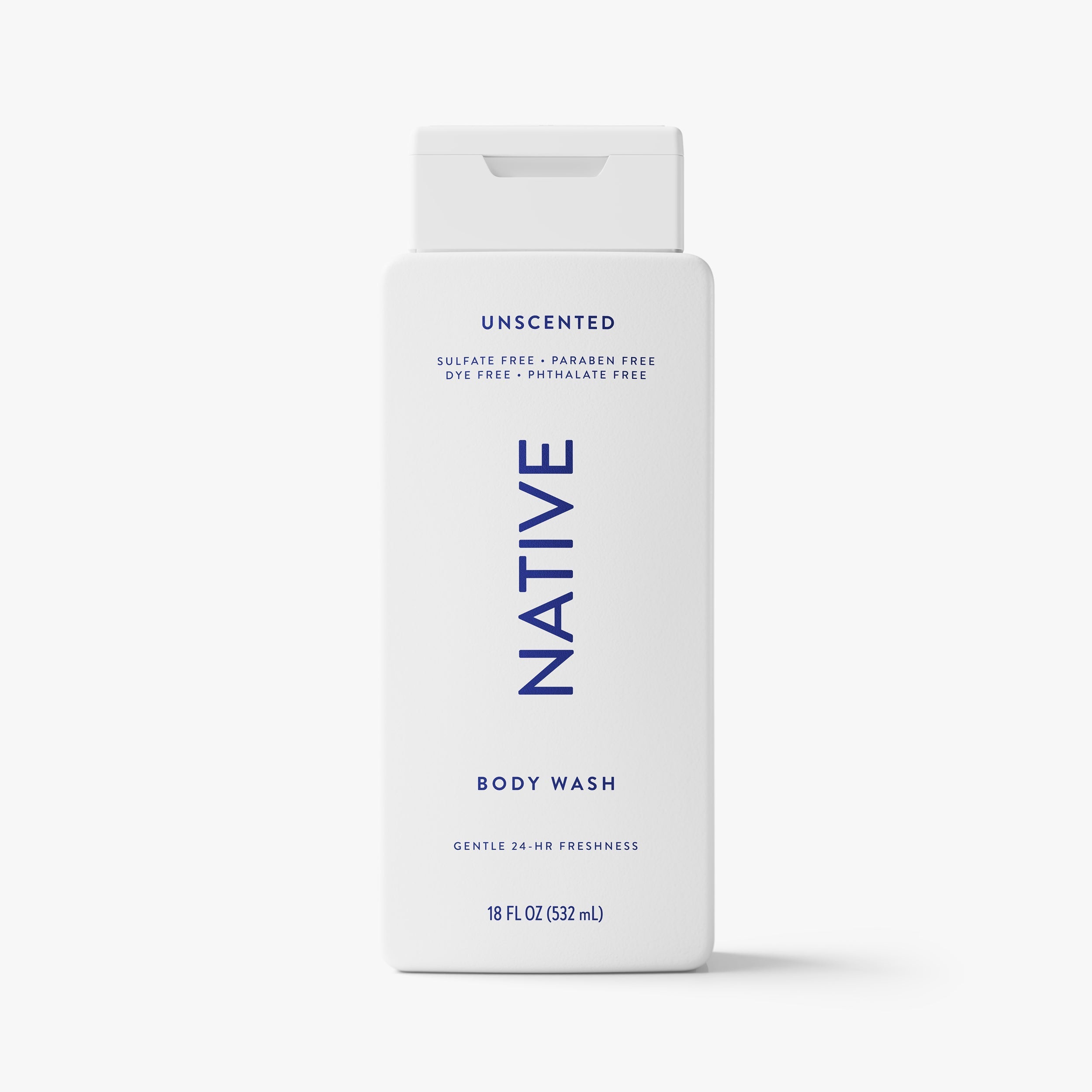 Body Wash Classic Unscented 18oz Daily Routine