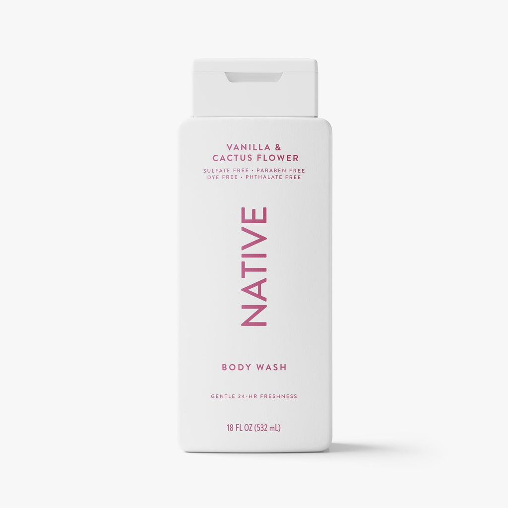 Body Wash Classic Vanilla and Cactus Flower 18oz Daily Routine