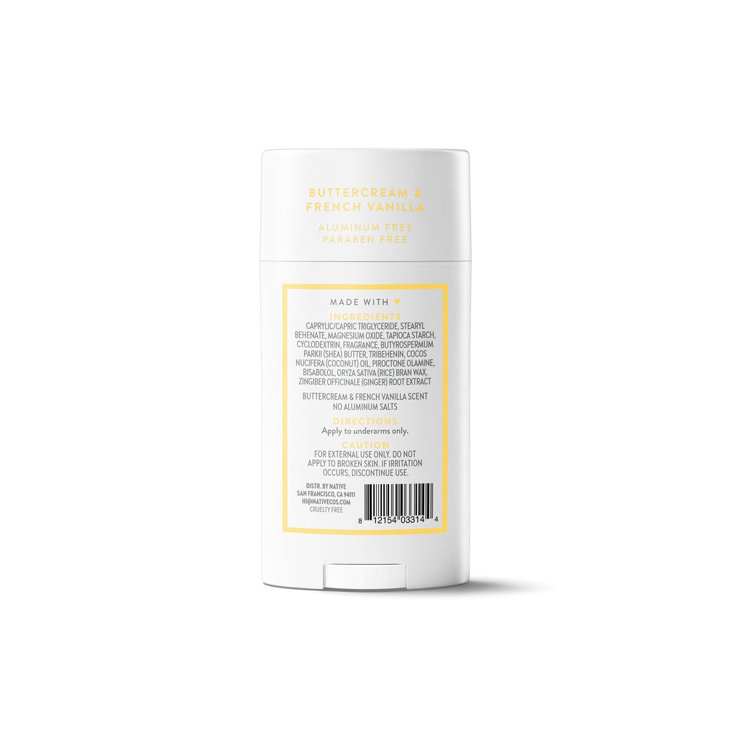 Deodorant Stick Classic Buttercream and French Vanilla 2.65oz Daily Routine