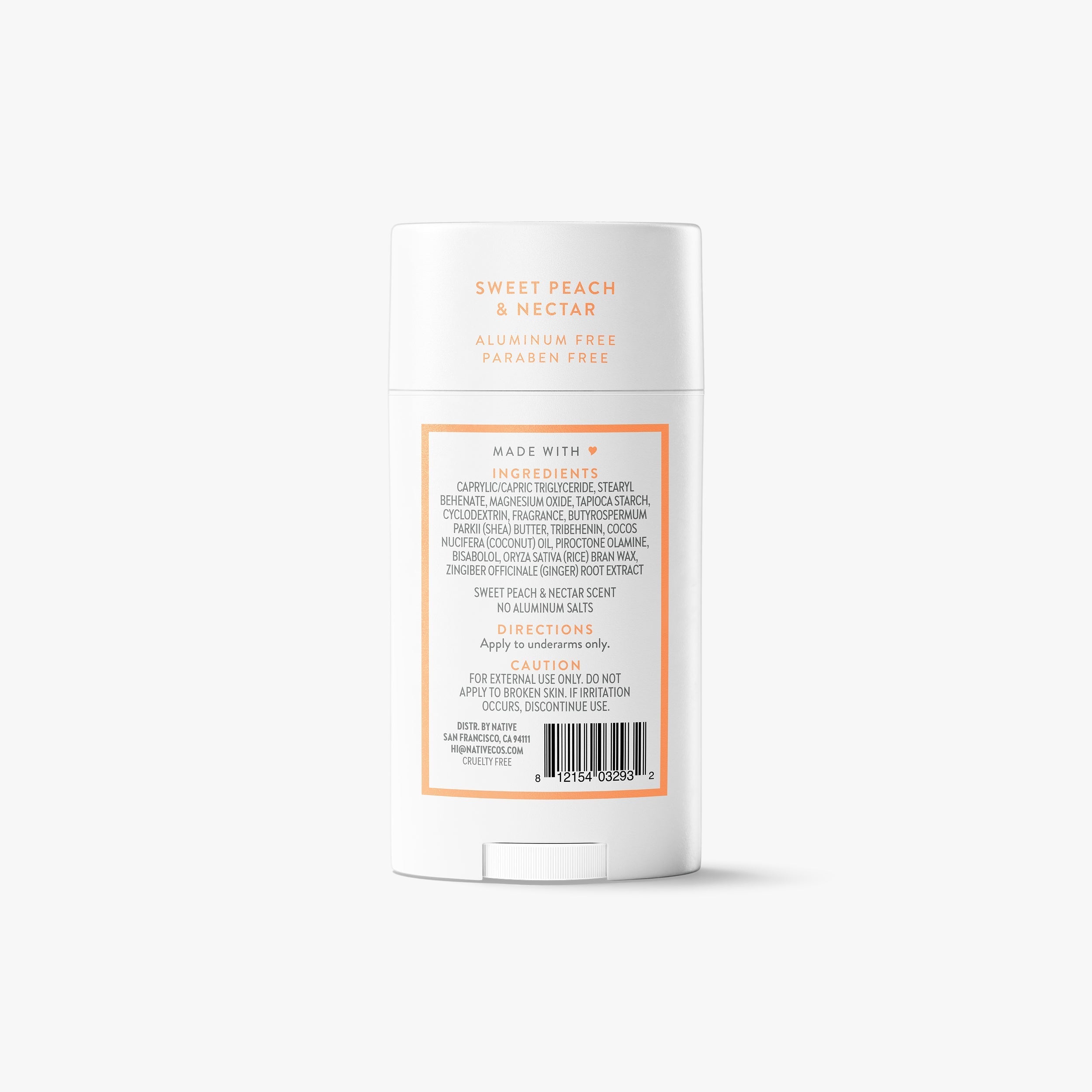 Deodorant Stick Classic Sweet Peach and Nectar 2.65oz Daily Routine