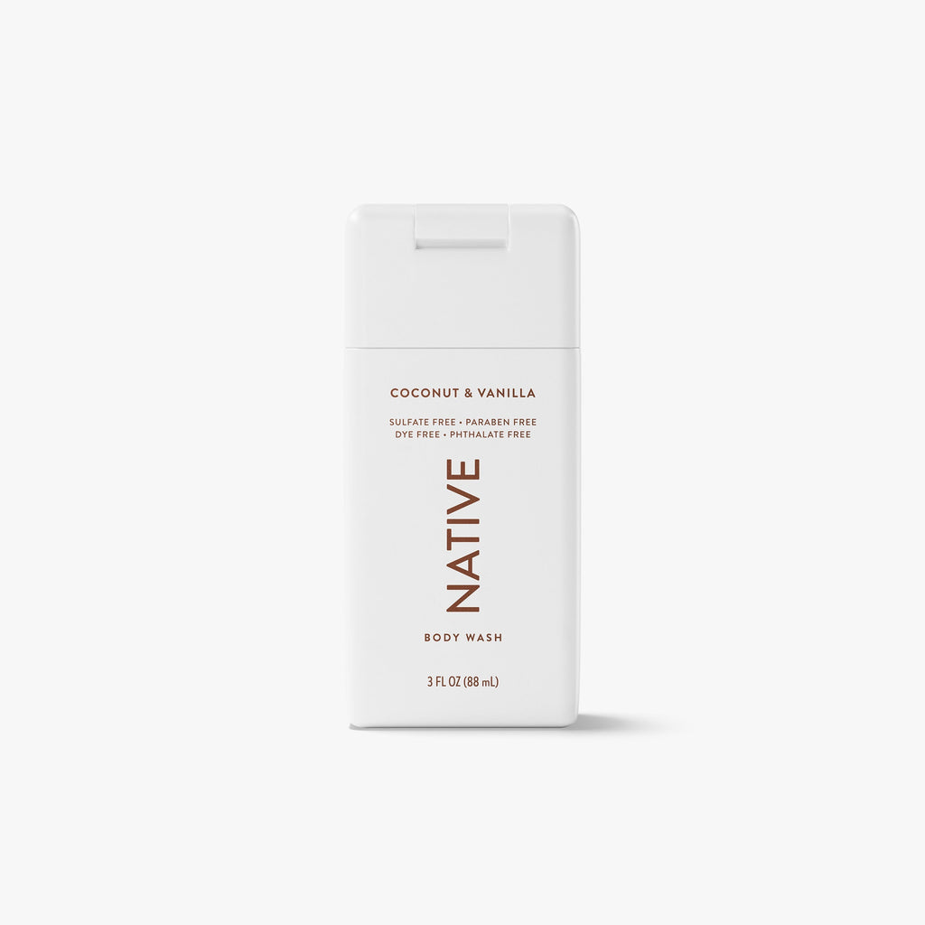 Mini Body Wash Classic Coconut and Vanilla 3oz Daily Routine