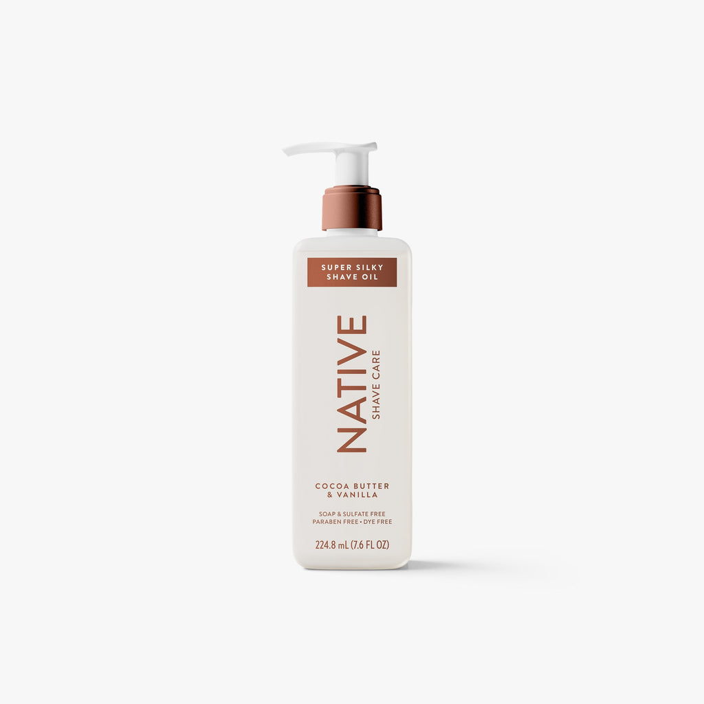 Silky Smooth Shave Oil Classic Cocoa Butter and Vanilla 7.6oz Daily Routine