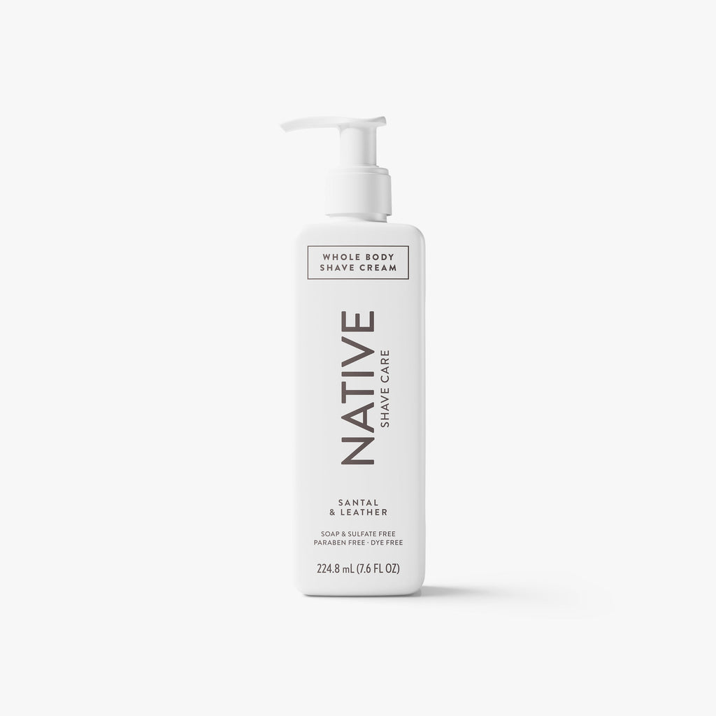Whole Body Shave Cream Classic Santal and Leather 7.6oz Daily Routine
