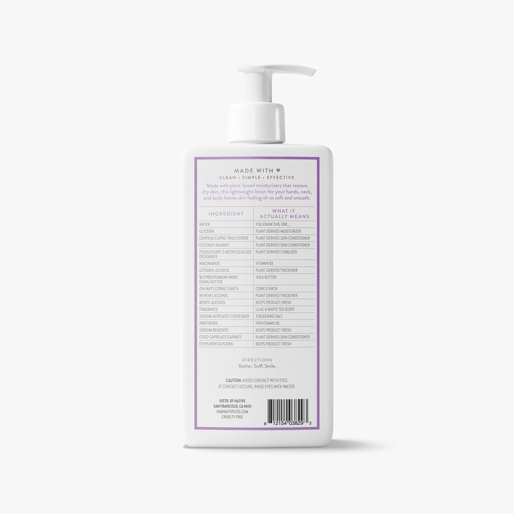 Body Lotion Classic Lilac and White Tea 16.5oz Daily Routine