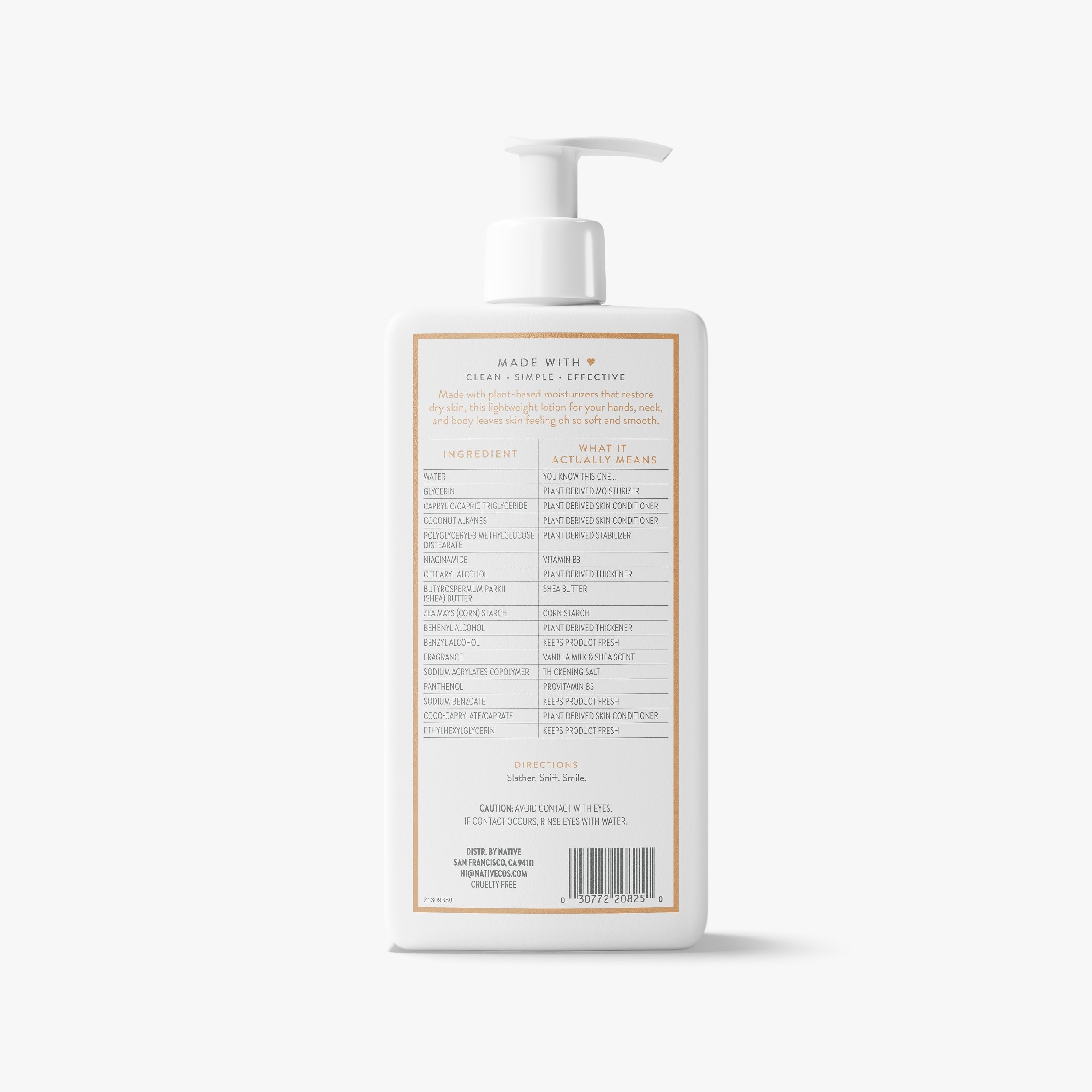 Body Lotion Classic Vanilla Milk and Shea 16.5oz Daily Routine