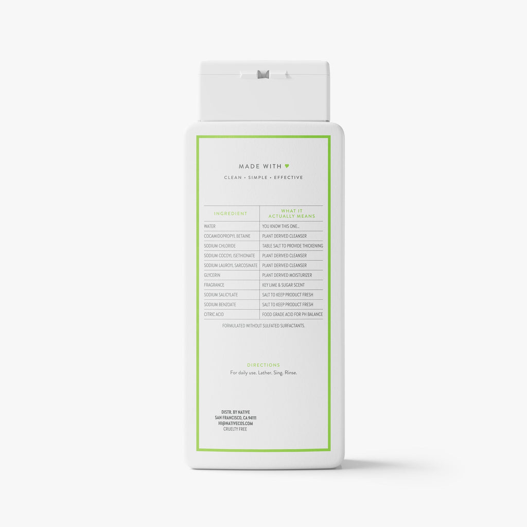 Body Wash Classic Key Lime and Sugar 18oz Daily Routine