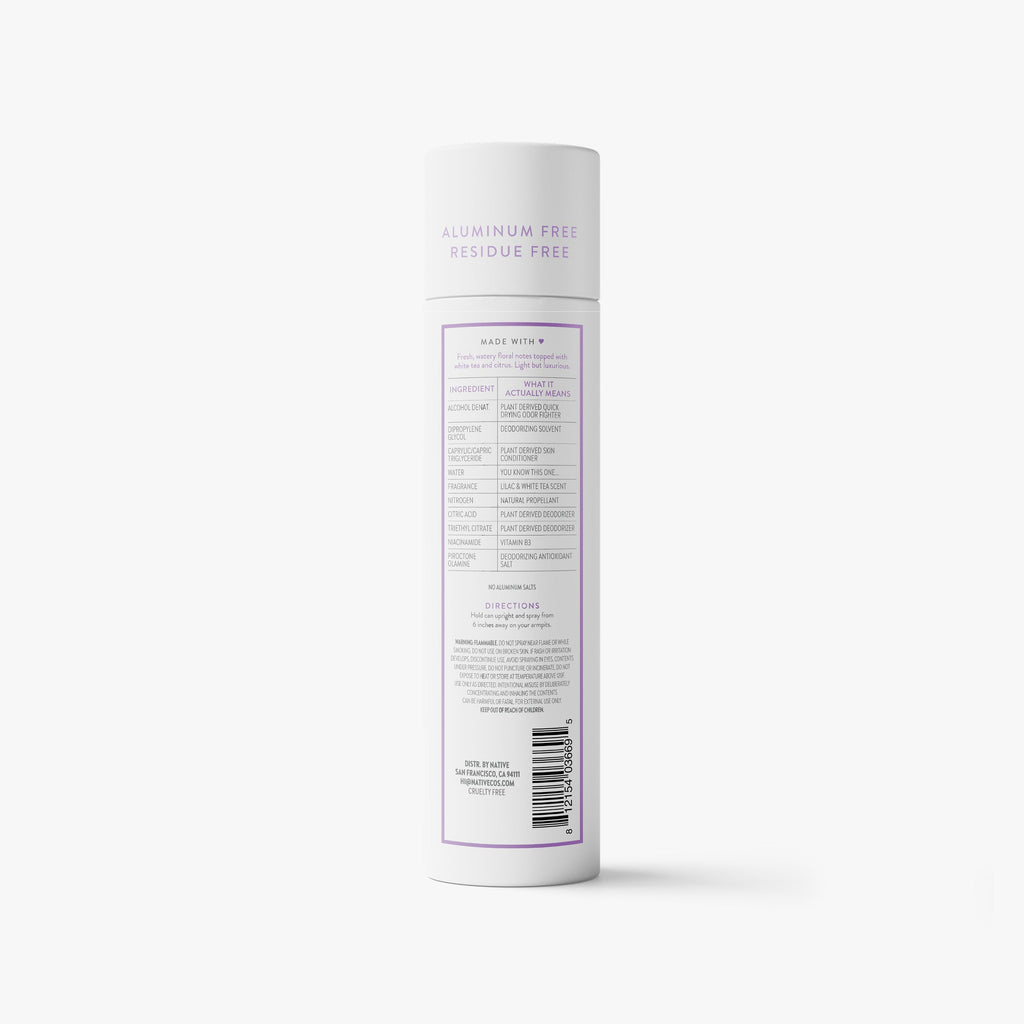 Deodorant Spray Classic Lilac and White Tea 3.5oz Daily Routine