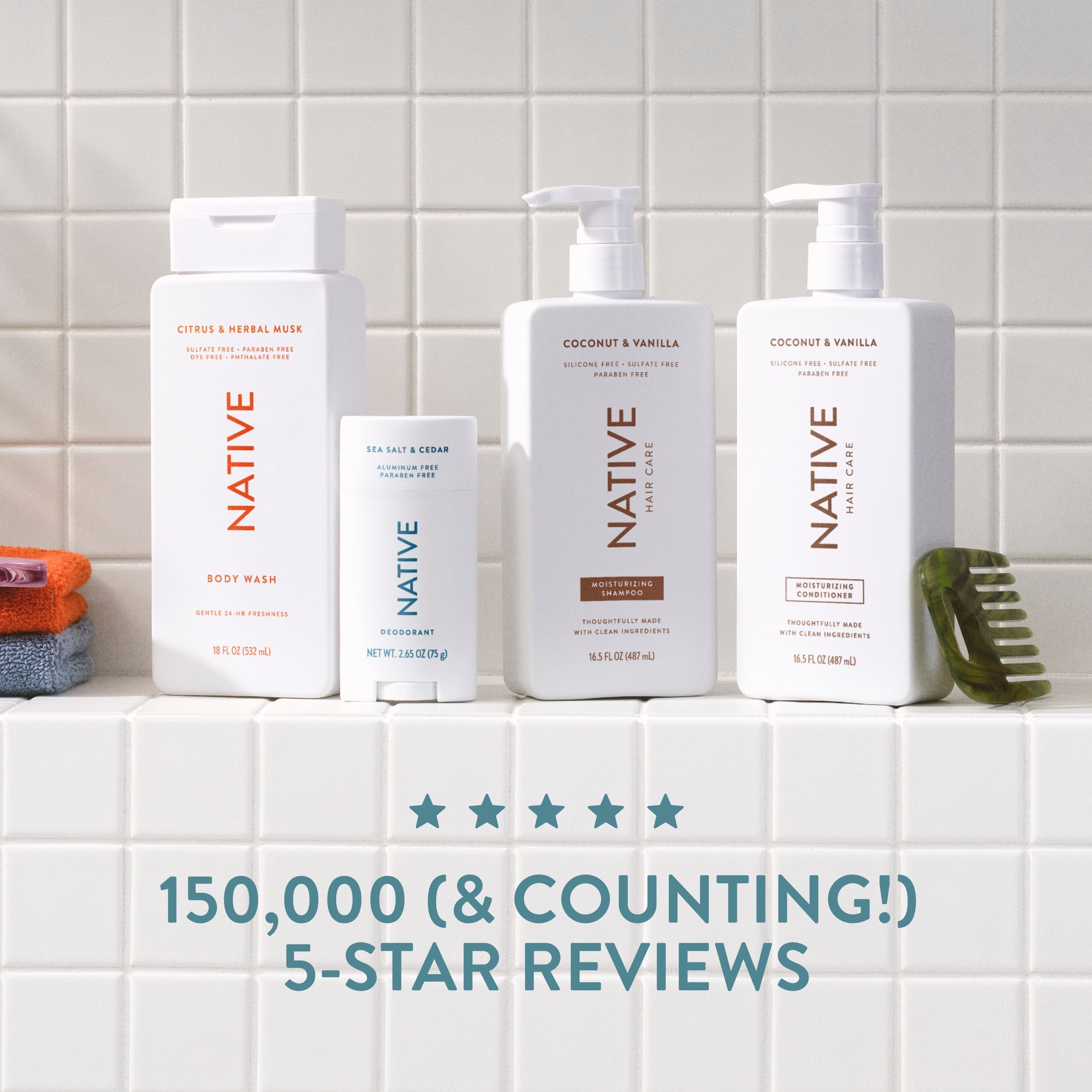 Strengthening 2 in 1 Shampoo and Conditioner Classic Cashmere and Rain 16.5oz Daily Routine