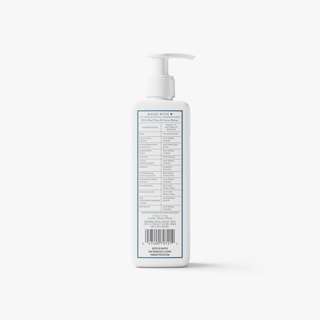 Ultra Moisture Shave Cream Classic Cashmere and Rain 7.6oz Daily Routine