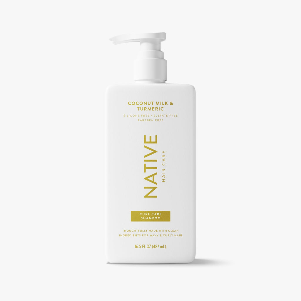 Curl Care Shampoo Classic Coconut Milk and Turmeric 16.5oz Daily Routine
