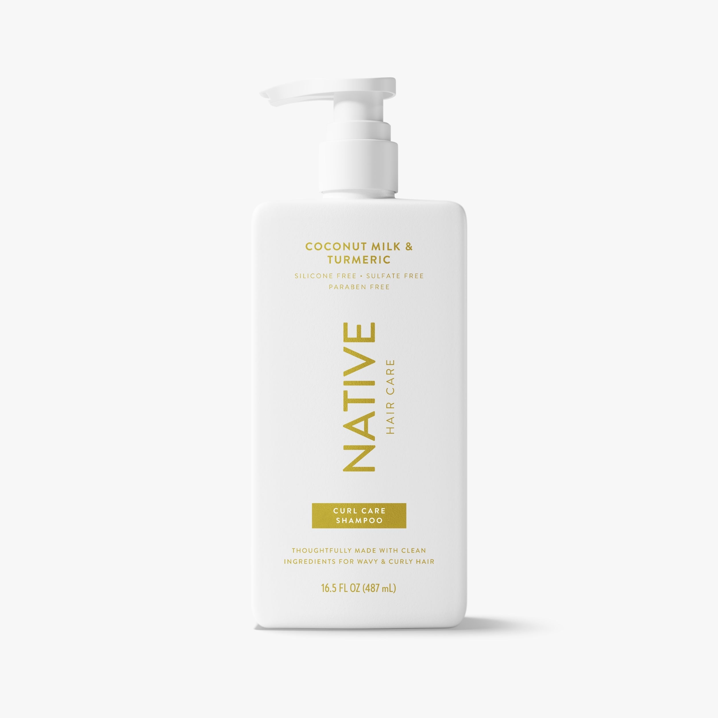 Curl Care Shampoo Classic Coconut Milk and Turmeric 16.5oz Daily Routine