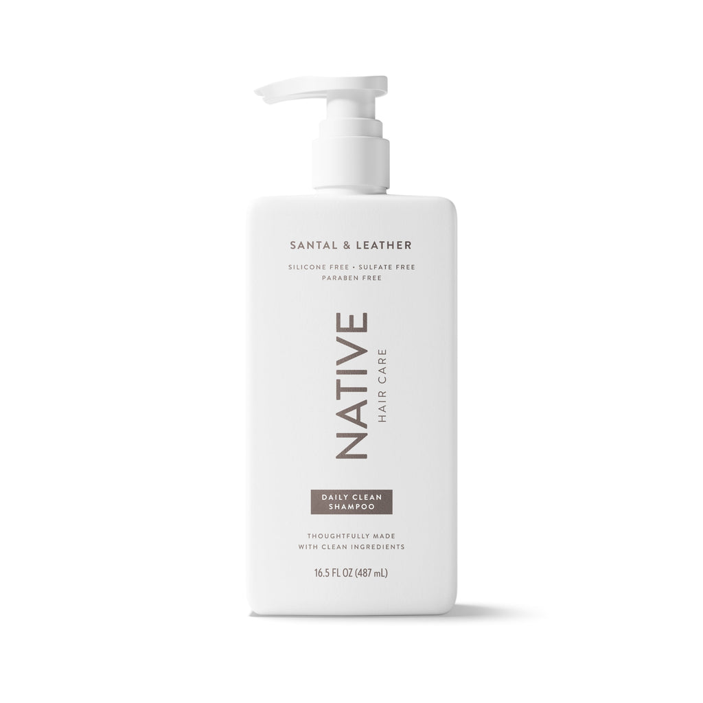 Daily Clean Shampoo Classic Santal and Leather 16.5oz Daily Routine