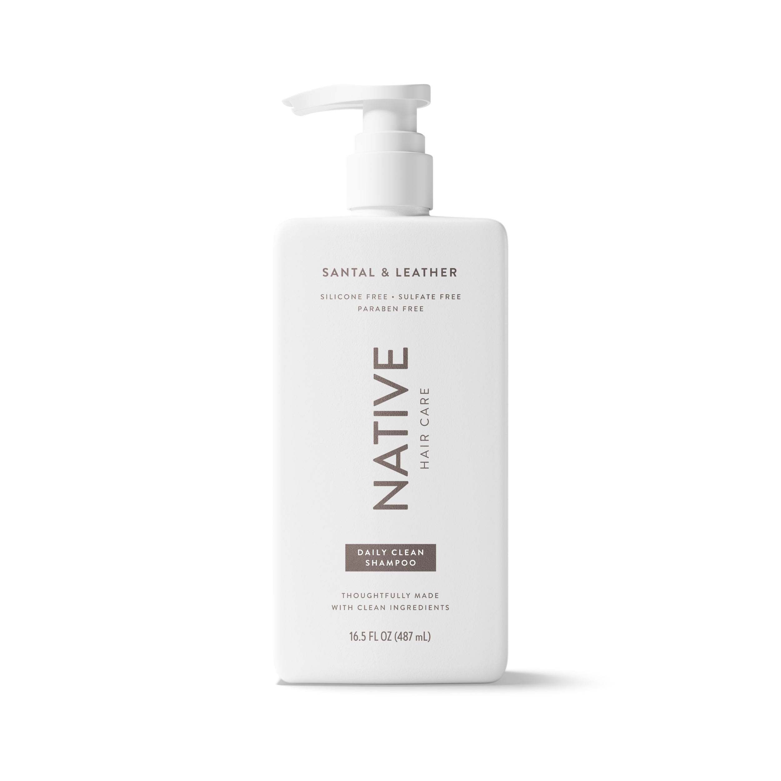 Daily Clean Shampoo Classic Santal and Leather 16.5oz Daily Routine