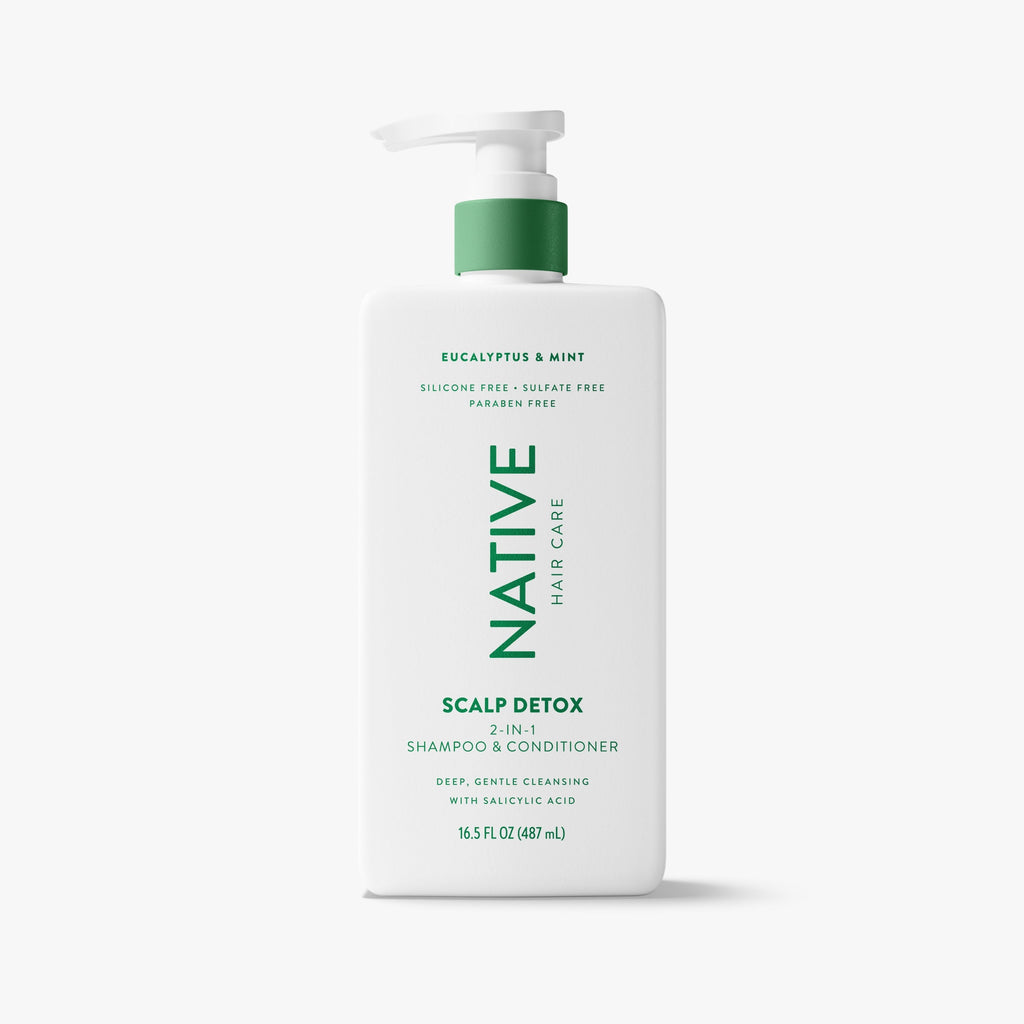 Scalp Clarifying 2 in 1 Shampoo and Conditioner Classic Eucalyptus and Mint 16.5oz Daily Routine
