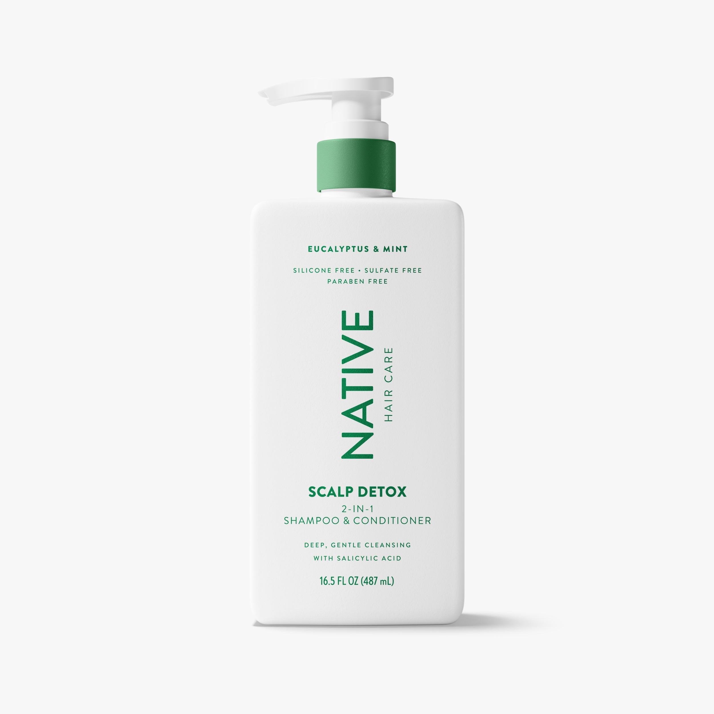 Scalp Clarifying 2 in 1 Shampoo and Conditioner Classic Eucalyptus and Mint 16.5oz Daily Routine