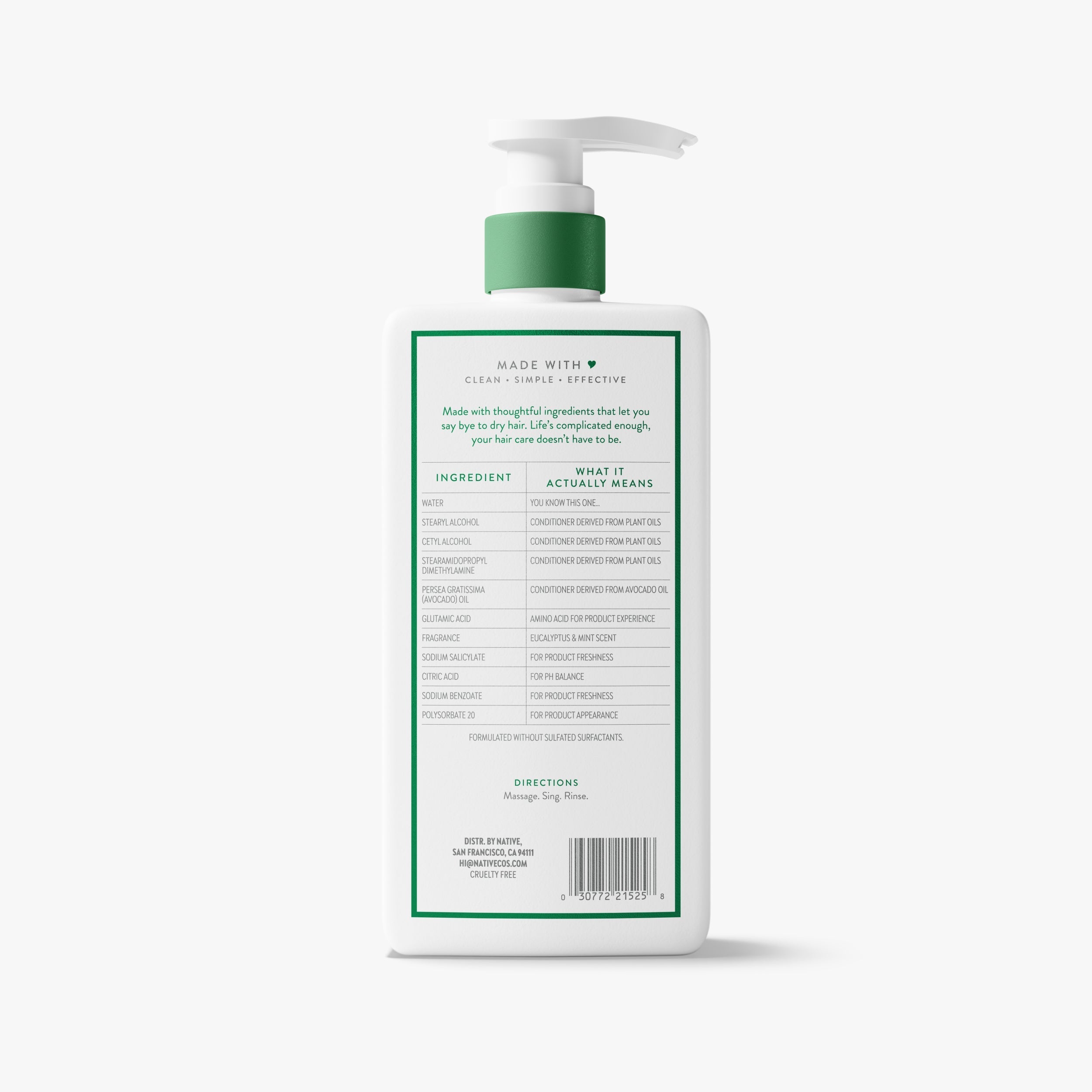Scalp Refreshing Conditioner Classic Eucalyptus and Mint 16.5oz Daily Routine