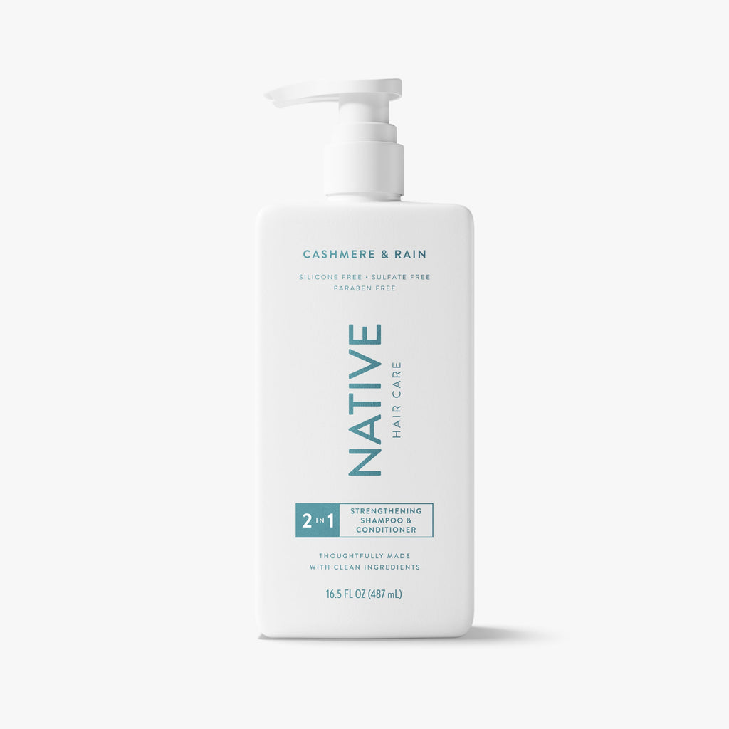 Strengthening 2 in 1 Shampoo and Conditioner Classic Cashmere and Rain 16.5oz Daily Routine