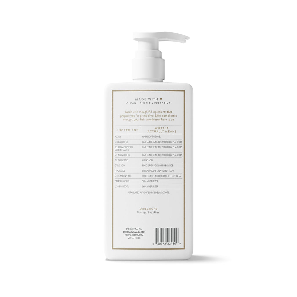 Full and Thick Conditioner Classic Sandalwood and Shea Butter 16.5oz Daily Routine