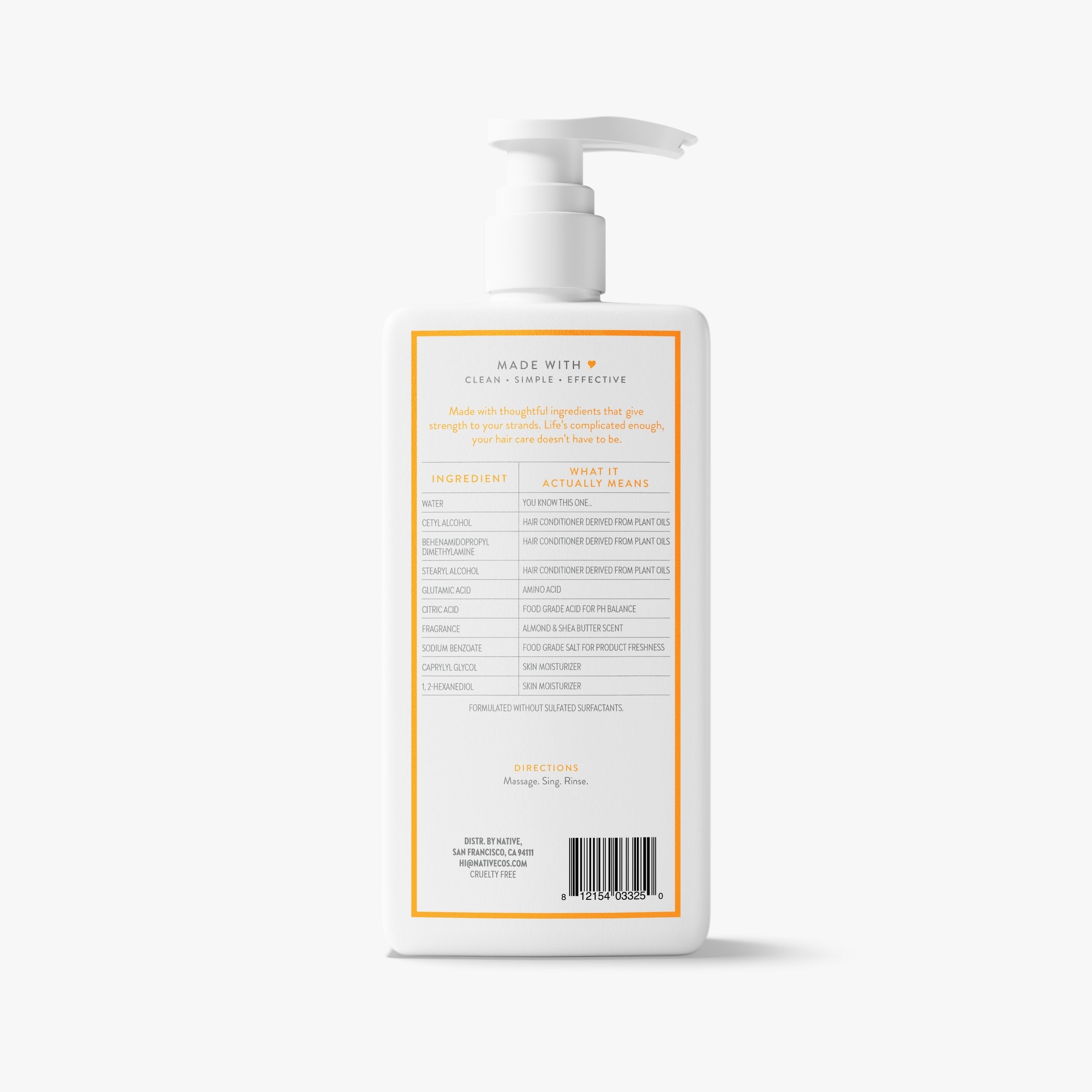 Strengthening Conditioner Classic Almond and Shea Butter 16.5oz Daily Routine