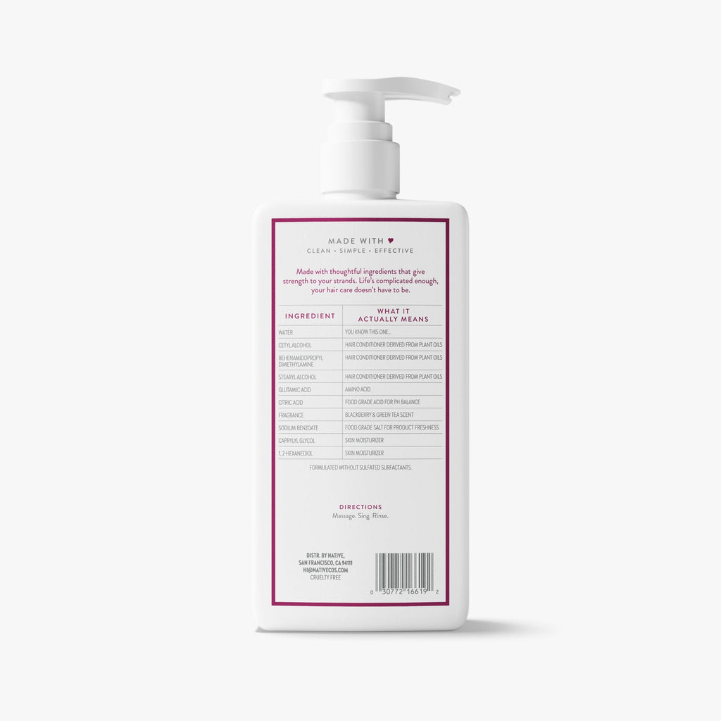 Strengthening Conditioner Classic Blackberry and Green Tea 16.5oz Daily Routine