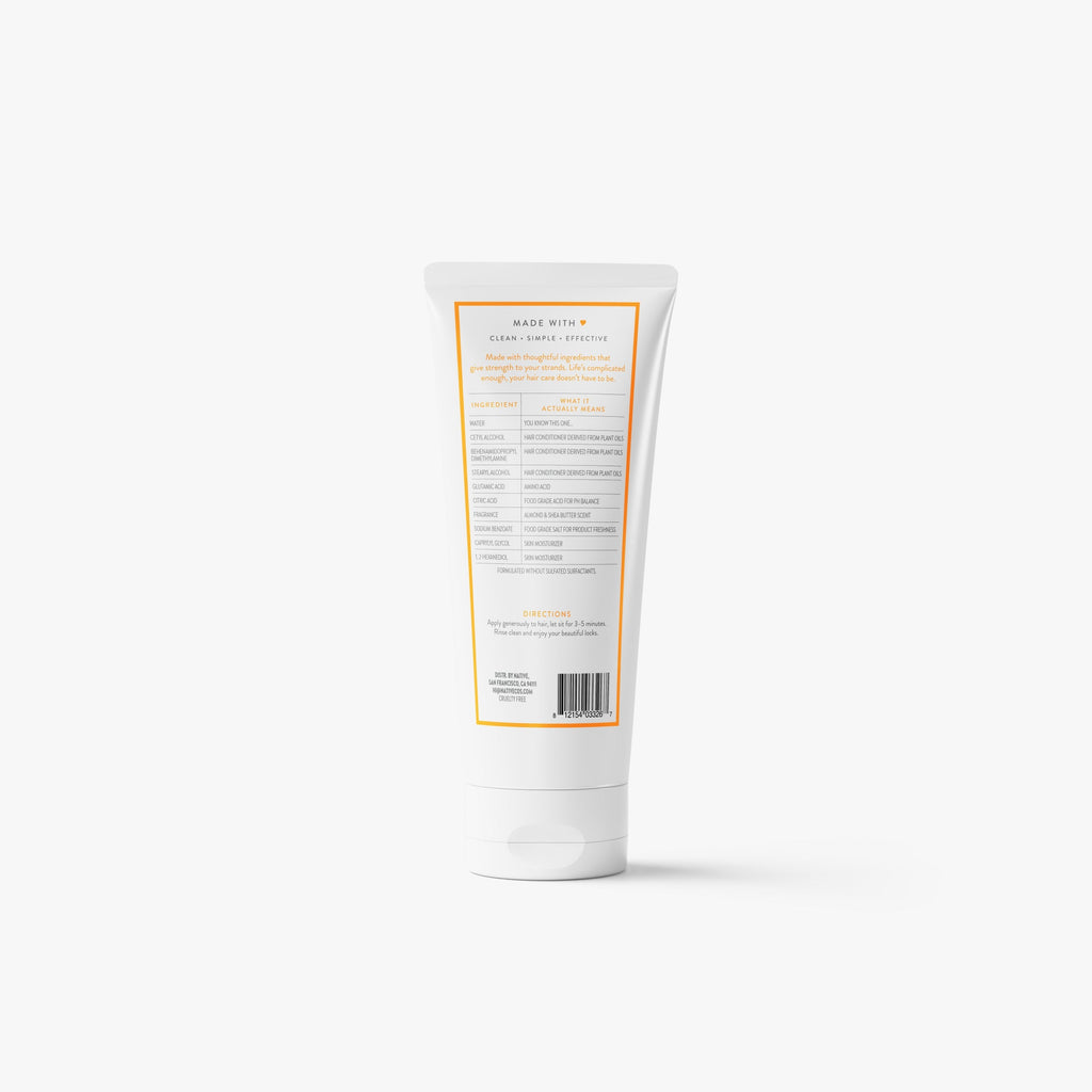 Strengthening Hair Mask Classic Almond and Shea Butter 6oz Daily Routine