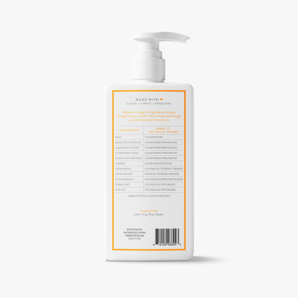 Strengthening Shampoo Classic Almond and Shea Butter 16.5oz Daily Routine