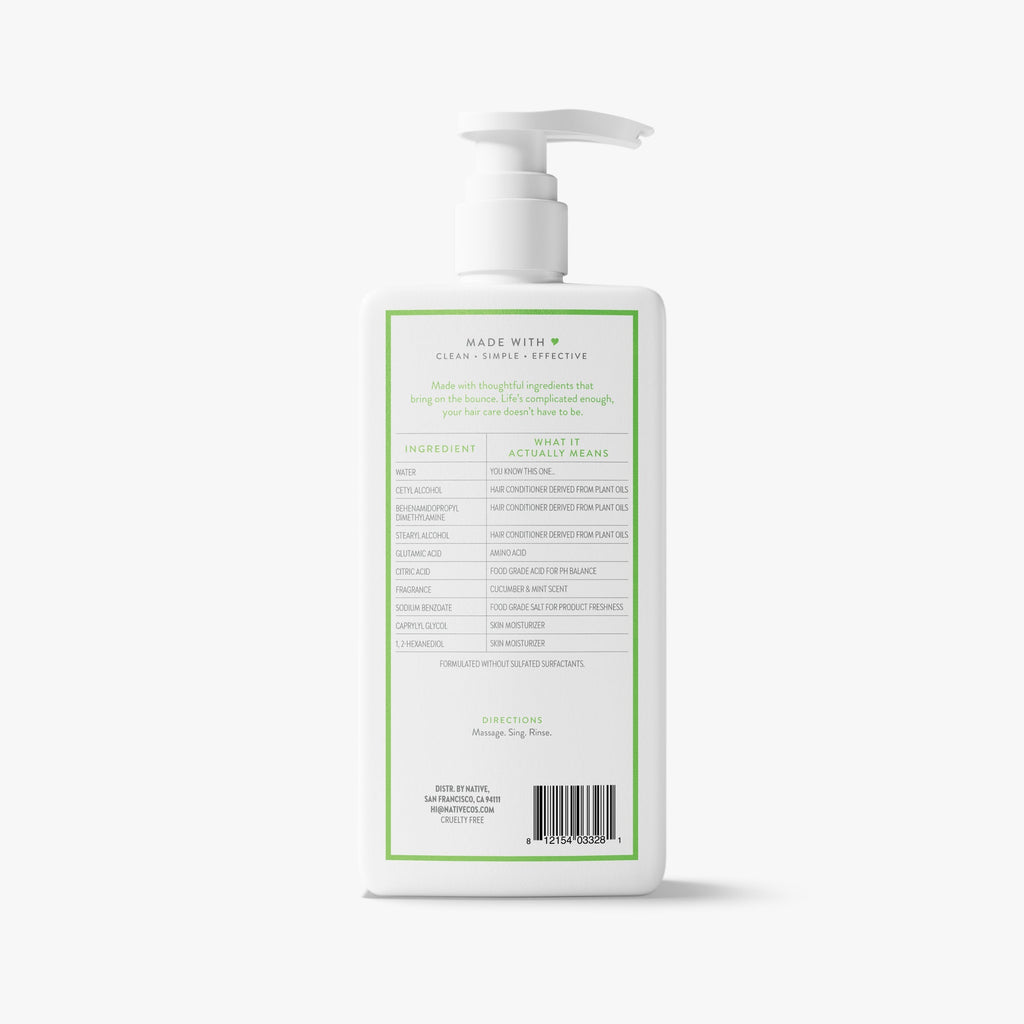 Volumizing Conditioner Classic Cucumber and Mint 16.5oz Daily Routine