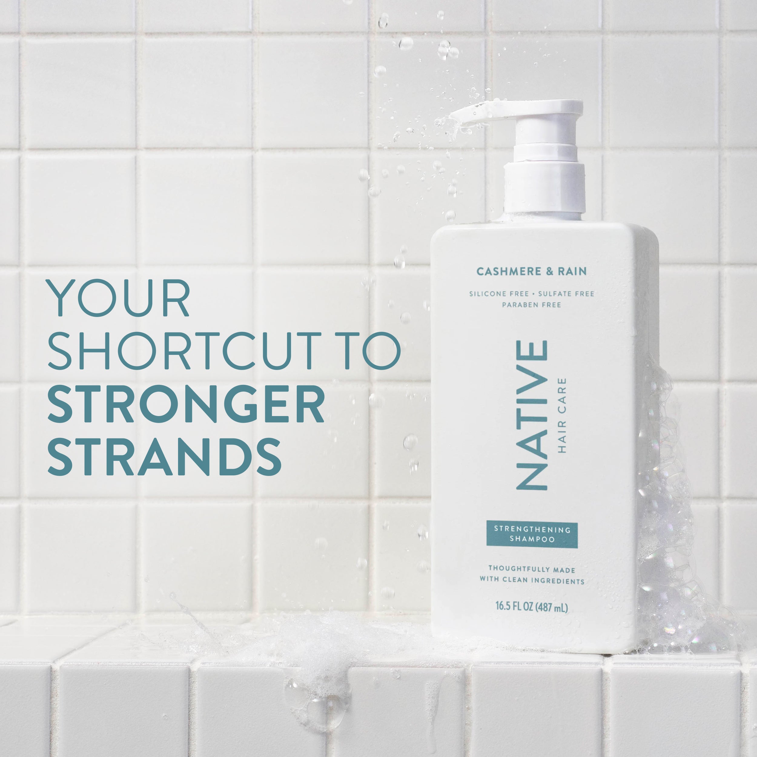 Strengthening Shampoo Classic Cashmere and Rain 16.5oz Daily Routine