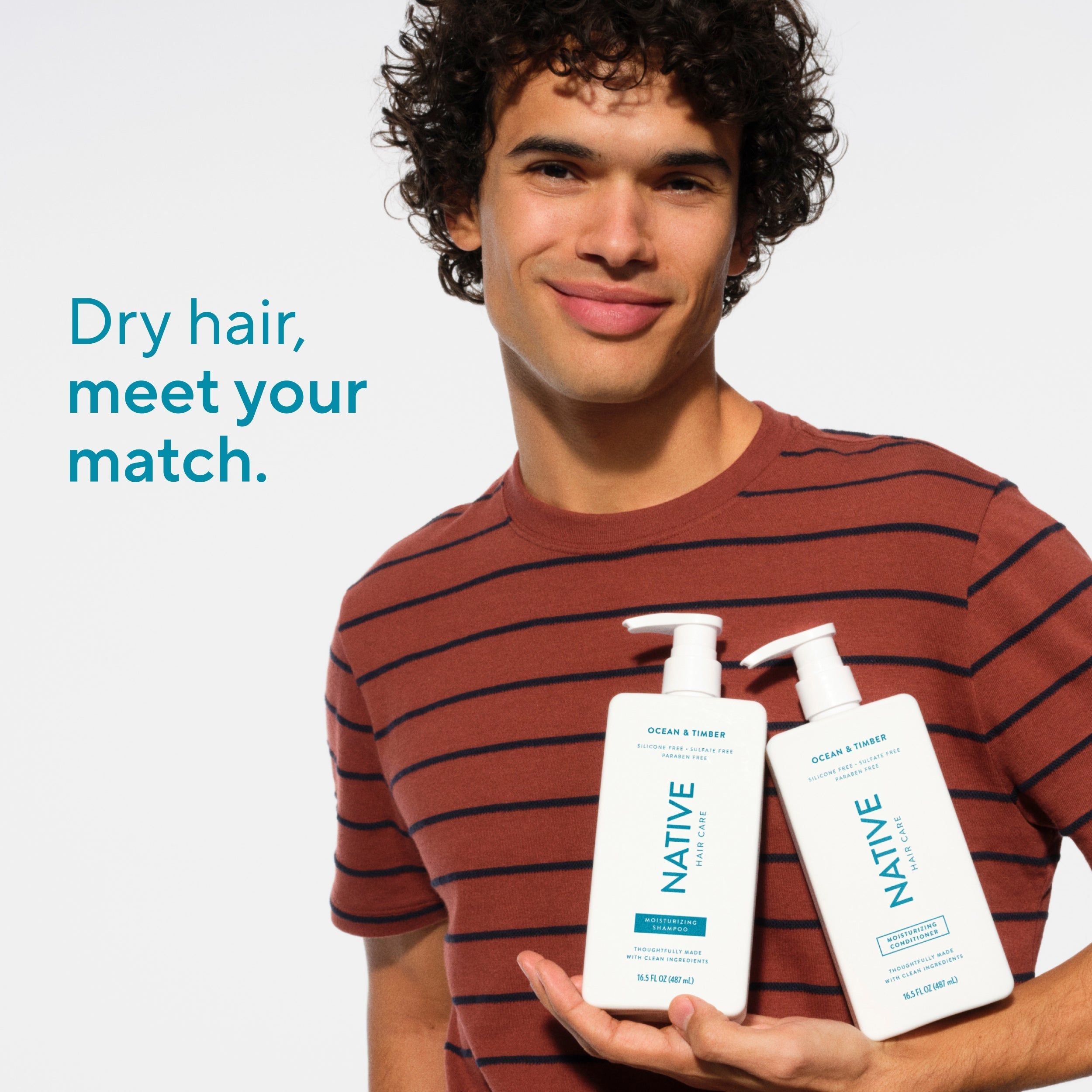 Moisturizing Shampoo Classic Ocean and Timber 16.5oz Daily Routine